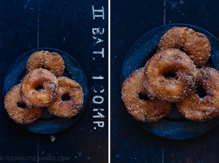 Appelbeignets met kaneel & kardemomsuiker