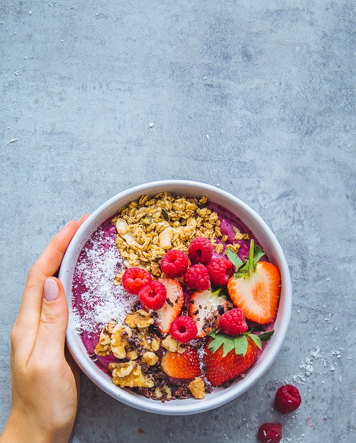 Pitayabowl of drakenfruit-bowl