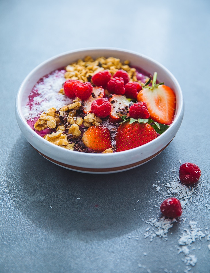 Pitayabowl of drakenfruit-bowl